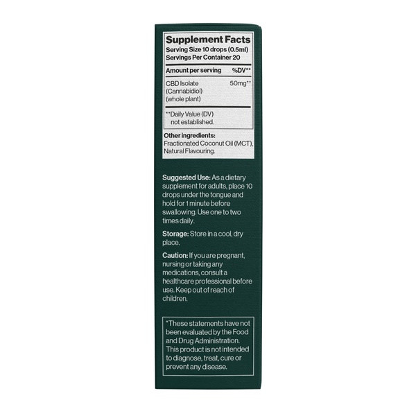 CBD Oil Isolate 1000 mg Orange - 10 ml (До 01.27)