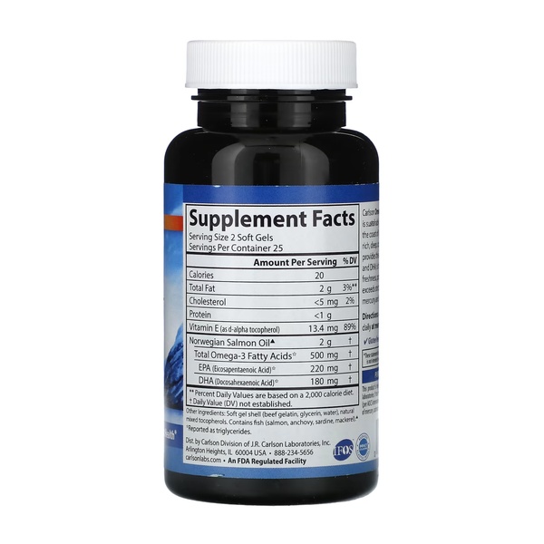 Salmon Oil - 50 softgels