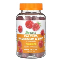 Calcium Magnesium & Zinc + Vitamin D Adult - 90 gummies