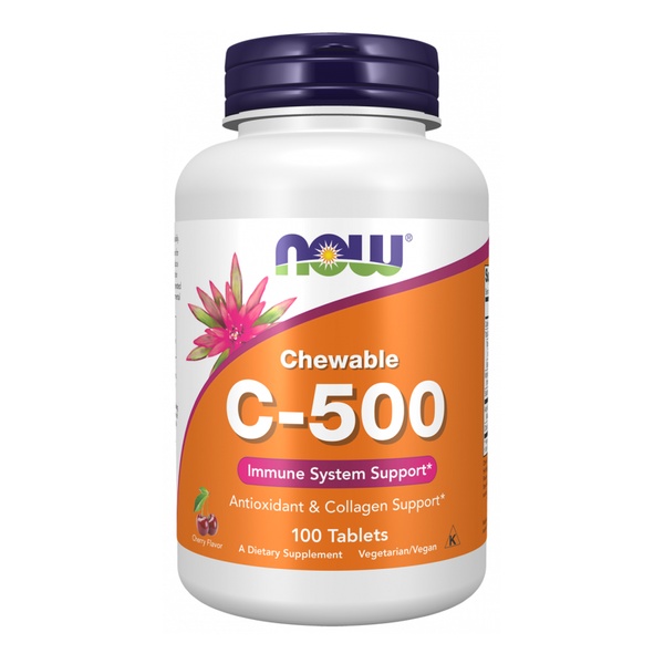 (12.02 Очікування) Vitamin C-500 - 100 tabs Cherry