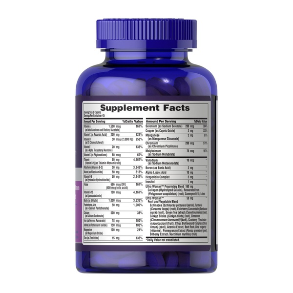 Ultra Woman™ Daily Multi Timed Release with Zinc - 90 caps