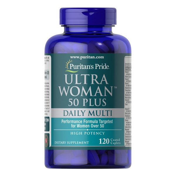 Ultra Woman™ 50 Plus Multi-Vitamin - 120 Caps