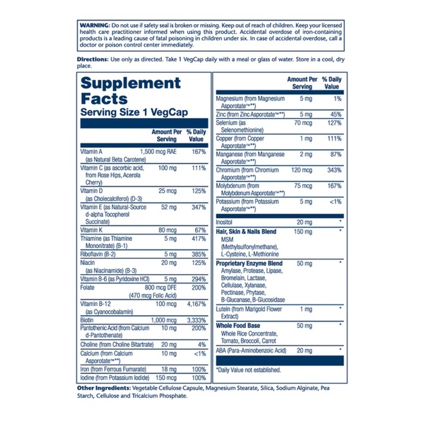 (22.07 Очікування) Once Daily Woman Multi-Vitamin - 90 vcaps