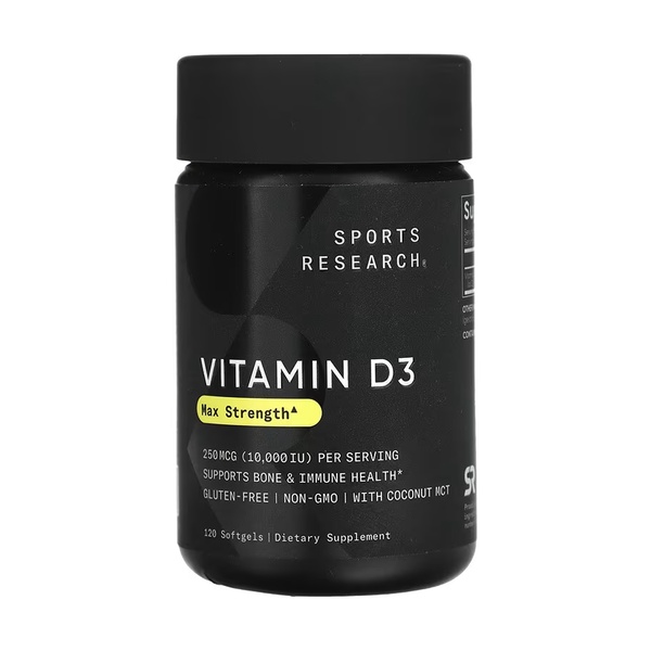 Vitamin D3 10000IU - 120 softgels