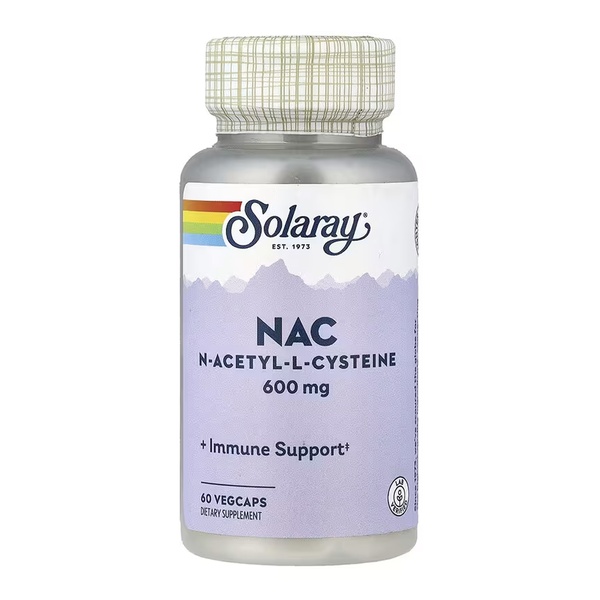 NAC (N-Acetyl-L-Cysteine) 600mg - 60 vcaps