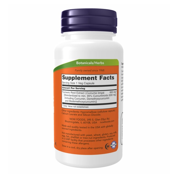 (12.02 Очікування) Turmeric Curcumin Extract - 120 vcaps
