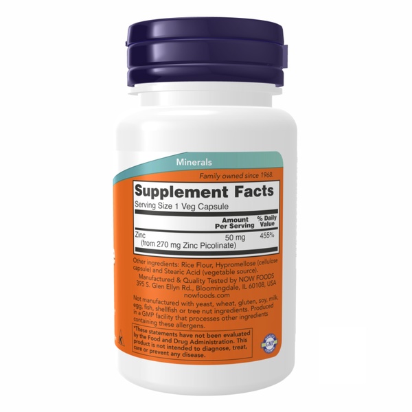 Zinc Picolinate 50 mg - 60 vcaps