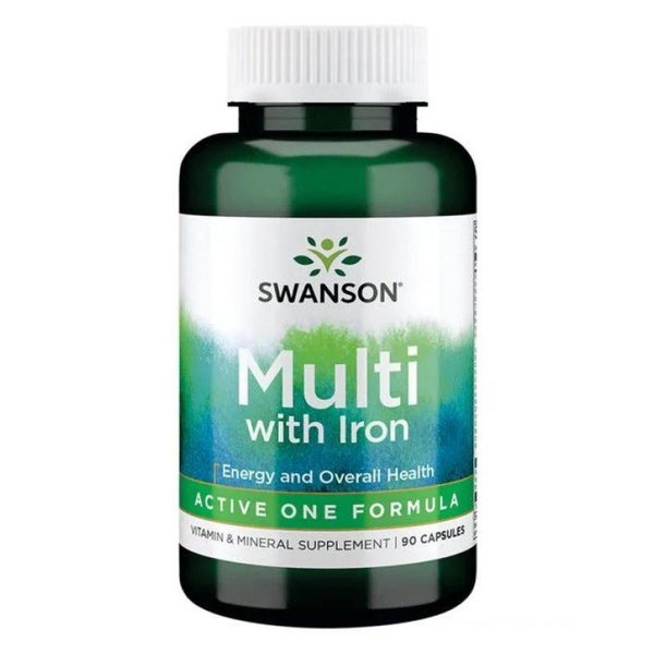 Multi whith Iron Active One Formula - 90 caps