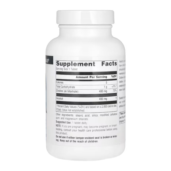 Inositol & Choline 800mg - 50 tabs