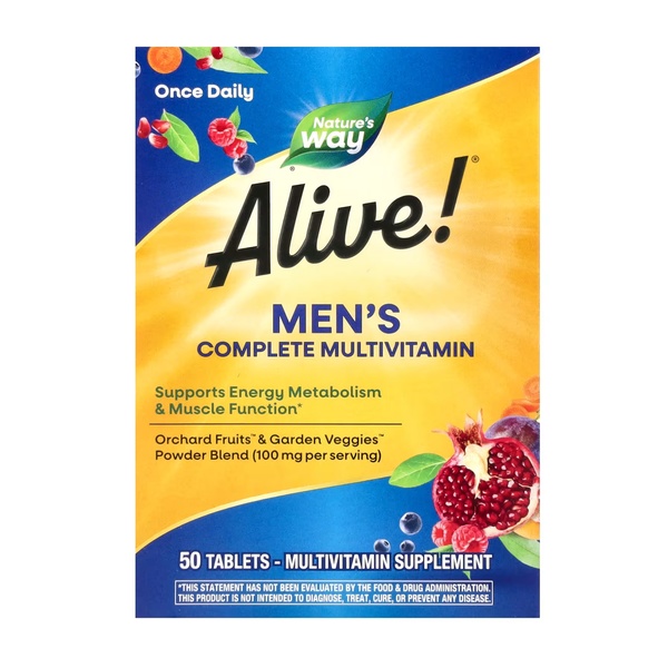 Men's Complete Multivitamin - 50 tabs (Пошкоджена банка)