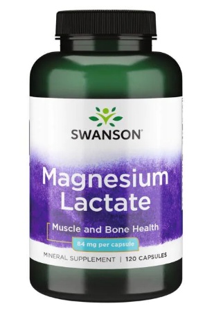 Magnesium Lactate 84mg - 120caps