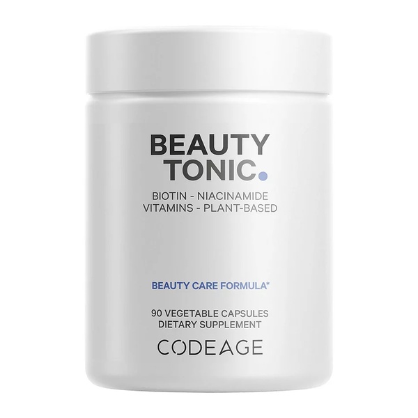Beauty Tonic Biotin Supplement + Vitamins & Minerals - 90 vcaps