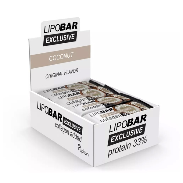 Lipobar Exclusive - 20x50g Coconut