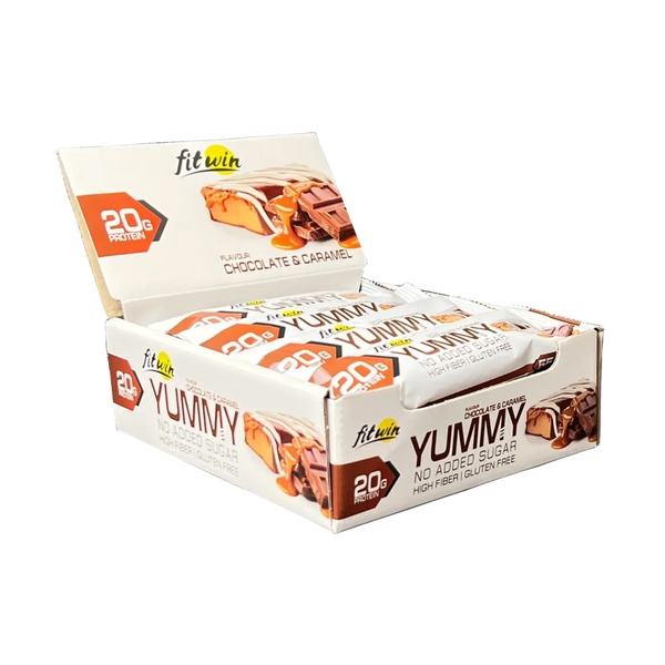 Yummy - 12x55g Chocolate and Caramel