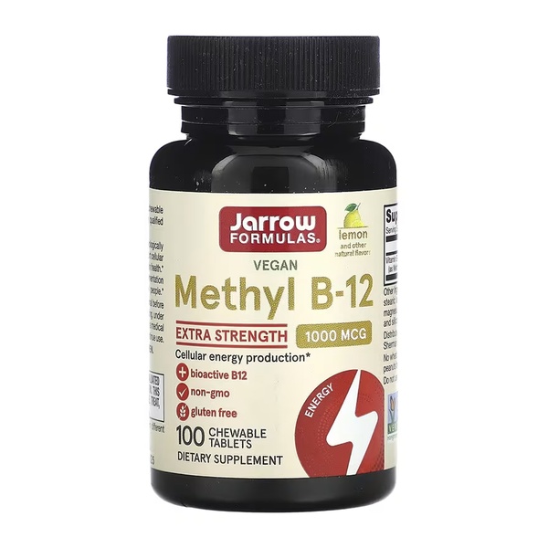 Methyl B12 Methylcobalamin 1000 mcg - 100 tabs