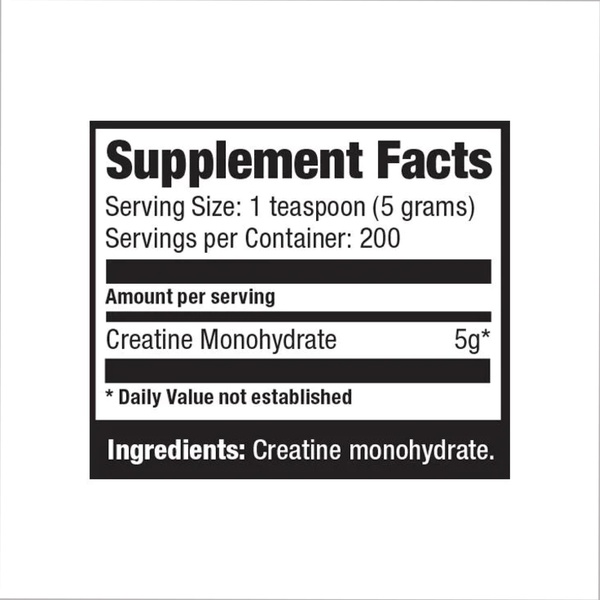 Creatine Monohydrate - 1000g