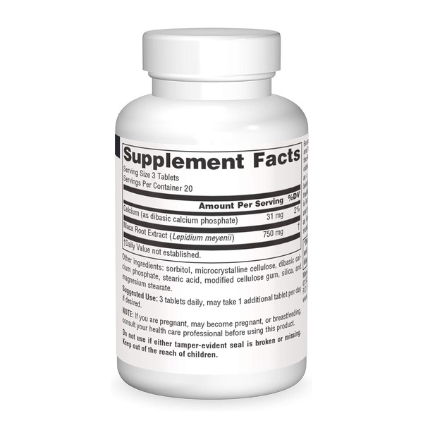Maca 250mg - 60 tabs