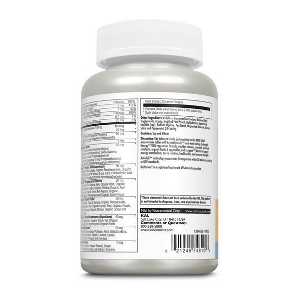 Enhanced Energy for Teens - 60 tabs