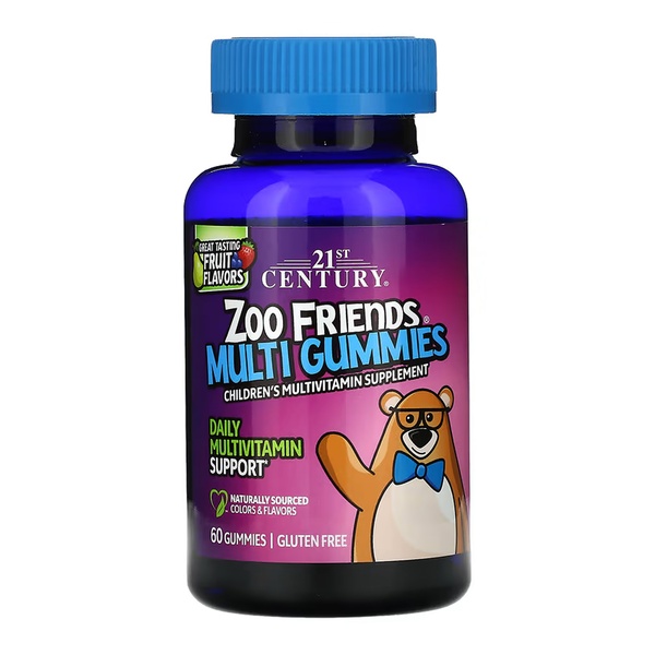 Zoo Friends Multi Gummies - 60 gummies