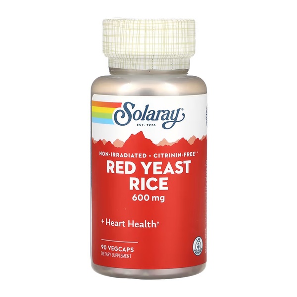 Red Yeast Rice 600mg - 90 vcaps