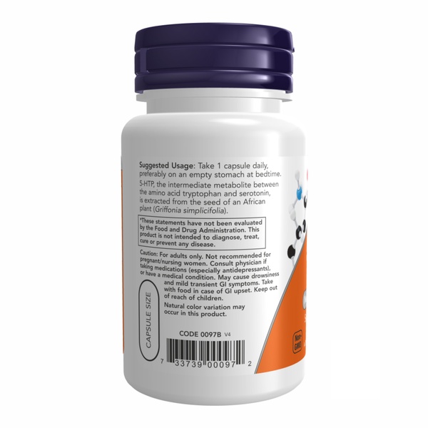 (12.02 Очікування) 5-HTP 50mg - 90 vcaps