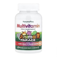 Animal Parade®, Multivitamin, Children's Chewable Supplement - 90 tabs Cherry, Grape & Orange