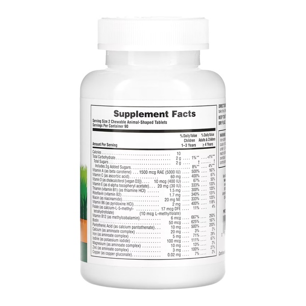 Children’s Multivitamin - 180 tabs Assorted