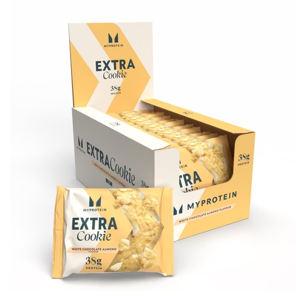 Extra Cookie - 12x75g White Chocolate Almond