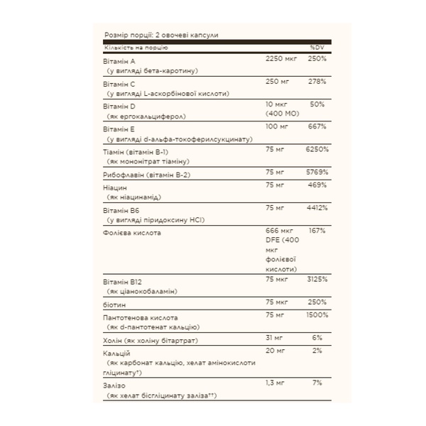 Formula VM-75® - 60 vcaps