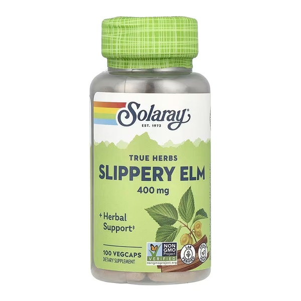 Slippery Elm Bark 400mg - 100 vcaps