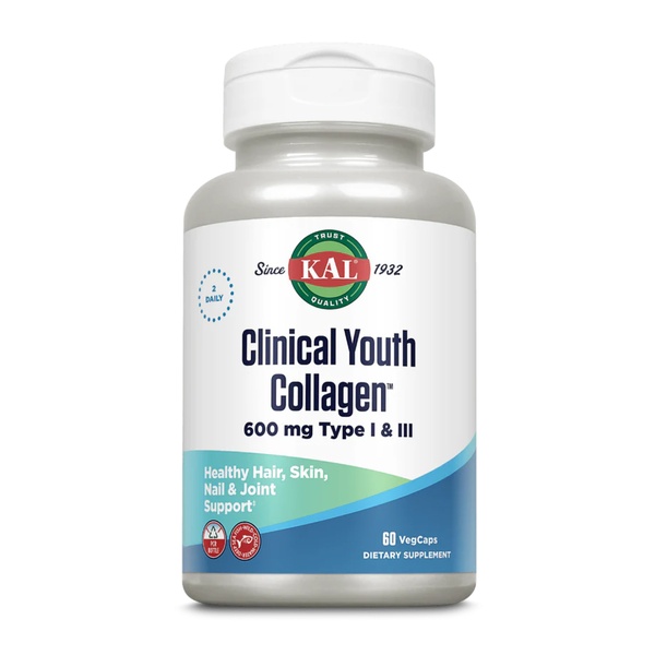 Clinical Youth Collagen I&III 600mg - 60 vcaps (Без етикетки)
