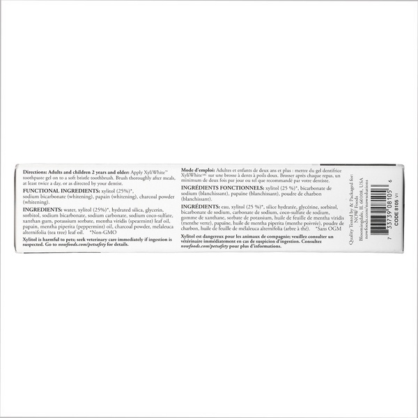 (12.02 Очікування) Xyliwhite Charcoal Refresh Toothpaste - 6.4 oz