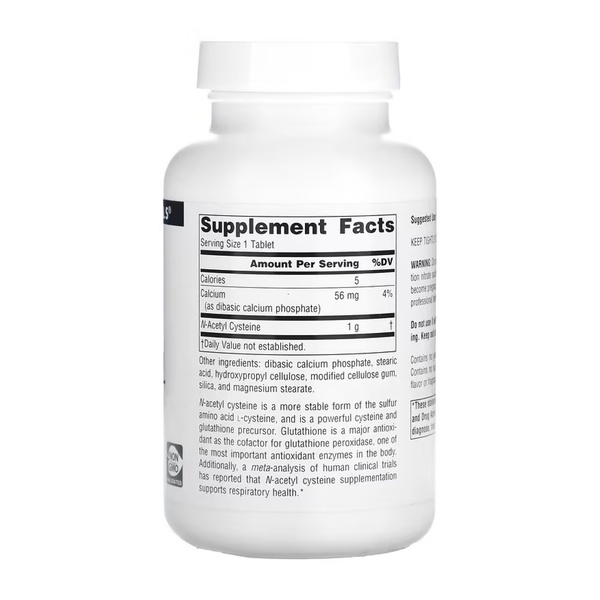 N-Acetyl Cysteine 1000mg - 120 tabs