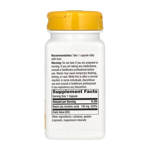 (20.02 Очікування) Niacin 100 mg - 100 caps