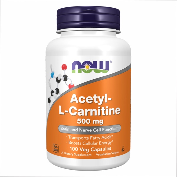(12.02 Очікування) Acetyl L-Carnitine 500mg - 100 vcaps