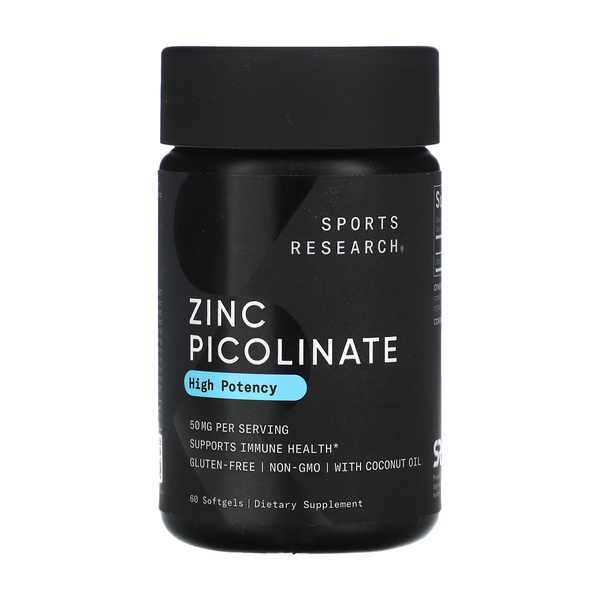 Zinc Picolinate 50mg - 60 softgels