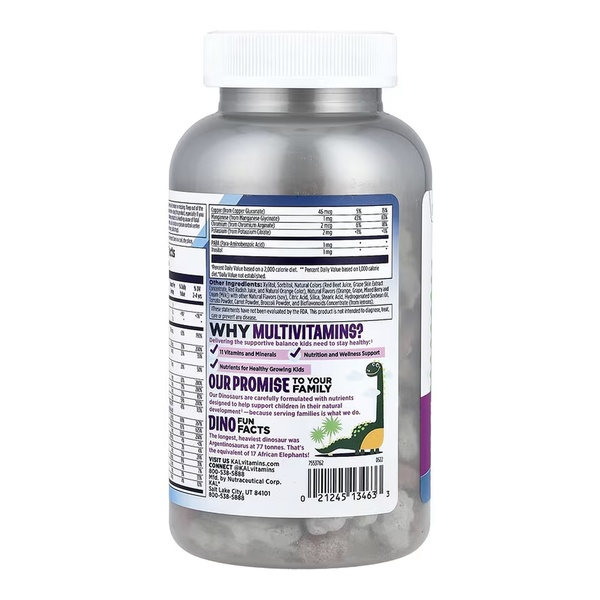 MultiSaurus - 180 chewables Berry Grape Orange