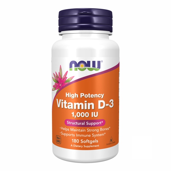 VIT D-3 1000 IU - 180 sgels (Пошкоджена банка)