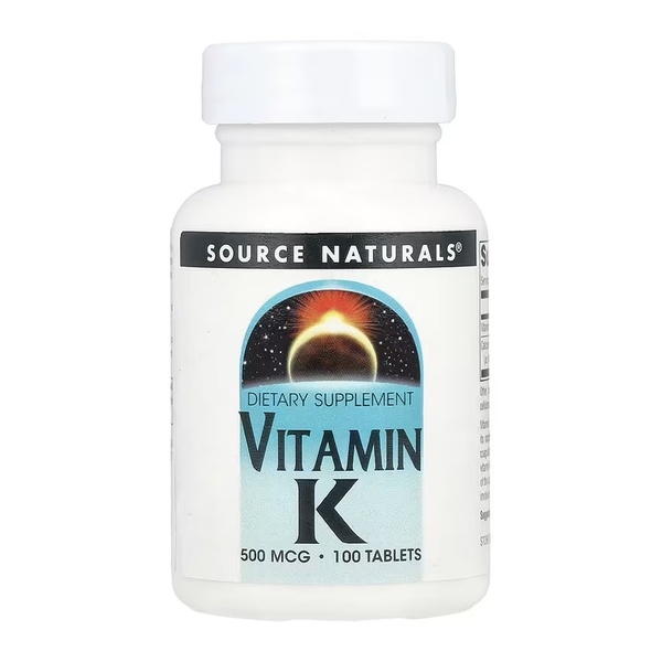 Vitamin K 500 mcg - 100 tabs