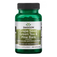 Grape Seed green tea pine bark - 60caps