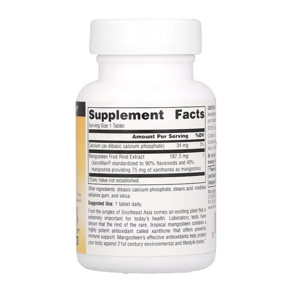Mangosteen 75mg - 60 tabs