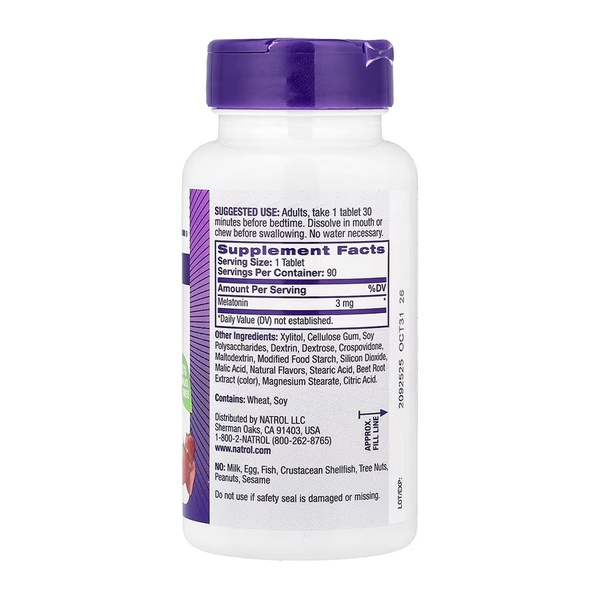 Melatonin 3mg - 90 tabs
