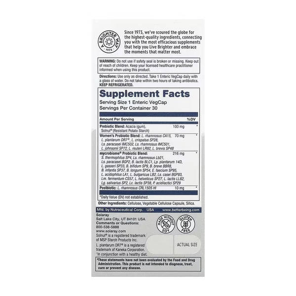 Complete Probiotic Women's - 30 vcaps