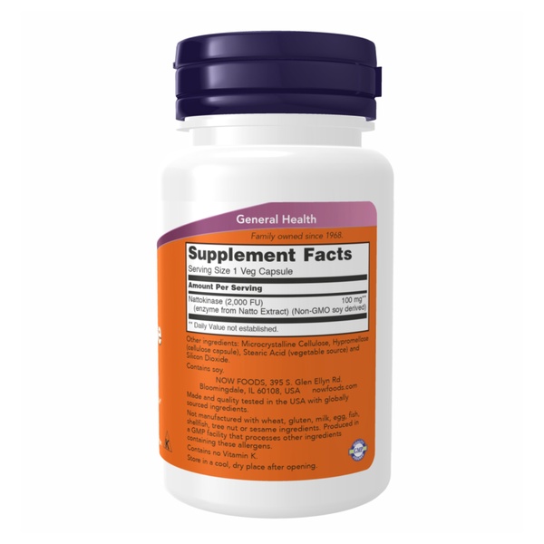 Nattokinase 100mg - 60 vcaps