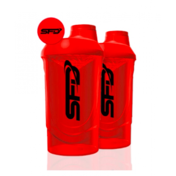 Shaker - 600ml Fire Read