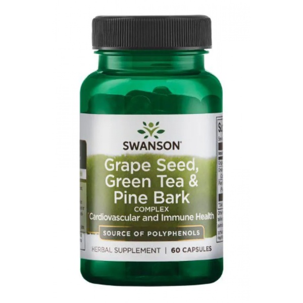 Grape Seed green tea pine bark - 60caps