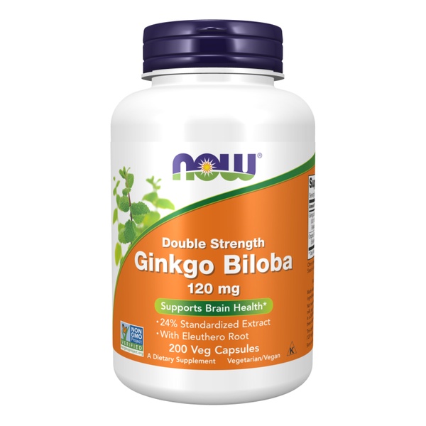 (12.02 Очікування) Ginkgo Biloba 120mg - 200 vcaps