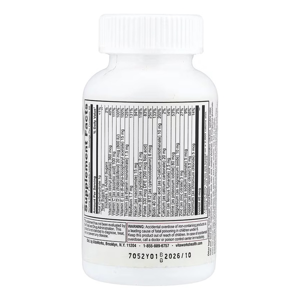 VitaWorks Kids Multivitamin with Iron - 120 chewables