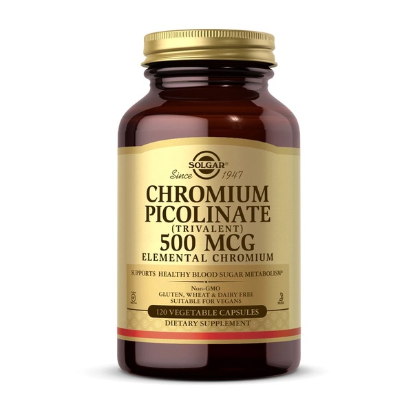 19.01 (Очікування) Chromium Picolinate 500mcg - 120 vcaps