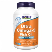 (12.02 Очікування) Ultra Omega-3 Fish Oil - 180 Softgels